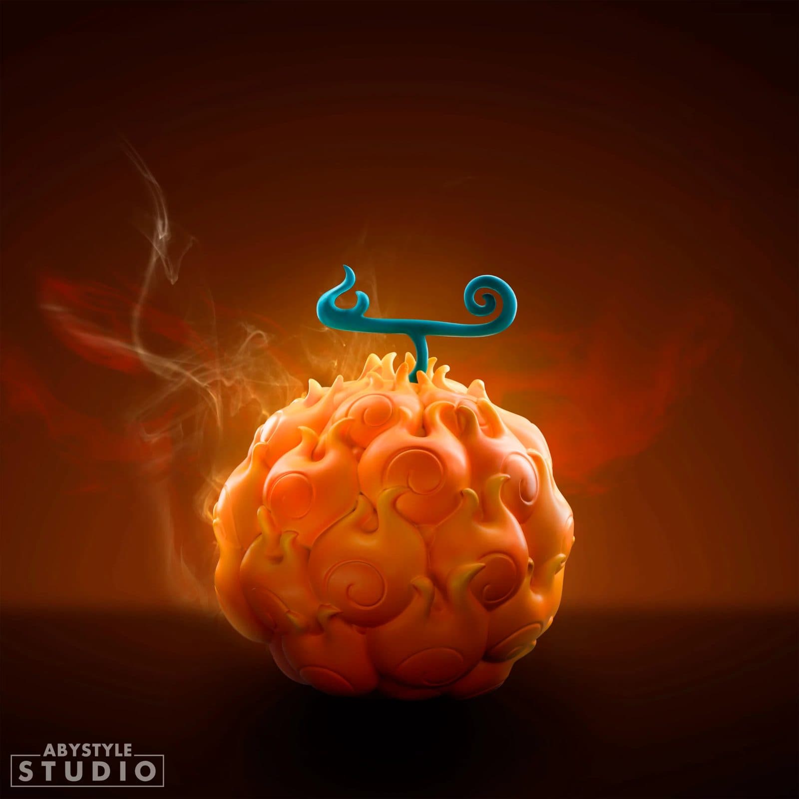 One Piece 5.1" Flame-Flame Fruit Replica