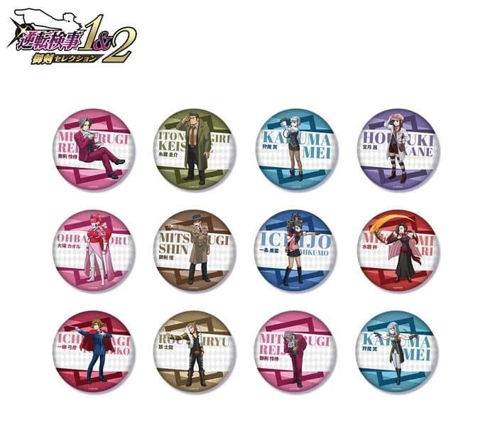 Ace Attorney Investigations Changing Badge(blind box) PDQ/12