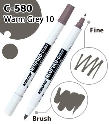 DELETER NEOPIKO-Color Warm Grey 10 (C-580)